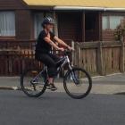 Mosgiel Central Kindergarten teacher Erana Fielding keeps up her cycling fitness after the...