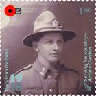 World War 1 soldier Arthur Gordon, of Tapanui, is the central figure in NZ Post's 2018 Back from...