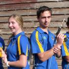 Milton twins James and Laura Scanlan, (centre) will face off against each other in the TeenAg...