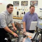 University of Otago desktop support specialists Matt Hall  and Simon Hogh have recycled hundreds...