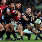 Kayne Hammington in action against the Crusaders. Photo: Getty Images