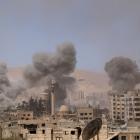 Eastern Ghouta has been bombarded by the Assad regime in recent months. Photo: Getty Images