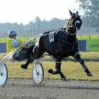 Heaven Rocks and Natalie Rasmussen win at Ashburton June 3, 2017. Photo: Race Images Christchurch