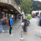 Camp St and Beach St intersection, Queenstown. PHOTO: PAUL TAYLOR 