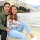 Nel Ian Mercado and Danieza Danganan, both of Blenheim, explore Queenstown yesterday after...