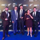 Otago award winners at the New Zealand Cricket Awards in Auckland (from left) James Carr, Daniel...