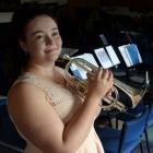 Kaikorai Metropolitan Brass Band member Simone Arbuckle (20) is one of several Dunedin musicians...