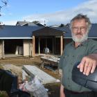 Waikouaiti museum committee chairman Bill Lang at the site of the Waikouaiti Coastal Heritage...