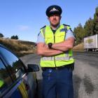 The road ahead . . . New Otago Coastal team leader road policing Senior Sergeant Jared Kirk is...