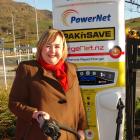 Energy and Resources Minister Megan Woods unveils Queenstown's first high-speed electric vehicle...