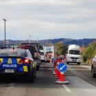 Major State Highway 1 roadworks on Palmerston hill have been under way since November, causing ...
