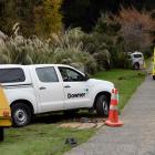 A man was seriously injured while working in a ditch in St Leonards, Dunedin, this afternoon....