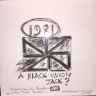 The Ralph Hotere  drawing withdrawn from today’s Fortune Theatre  auction. Photo: Supplied