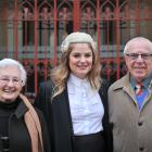 Erin Stephenson was admitted to the bar in the High Court at Dunedin yesterday, supported by...
