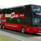 ManaBus says its double-deckers are a faster, environmentally-friendly alternative to air travel.