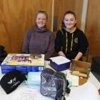 Invercargill Kennington Pony Club members Katelin Stuart (17), left, and Ashleigh Butson (16),...