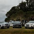 The updated 2018 Subaru Outback range. Photo: Subaru