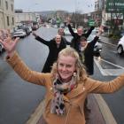 Otago Regional Council deputy chairwoman Gretchen Robertson (front) and (back from left:) NZ...