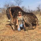 Thousands of Twitter users expressed outrage at Tess Thompson Talley (37) for killing the giraffe on a hunting trip last summer. Photo: Twitter