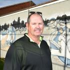 Peter Meredith back at Ellis Park yesterday during his visit back to Dunedin. Photo: Gregor...