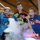 King's High School pupils Leo Etuata and Josiah Trounson (both 13), and Tahuna Normal...
