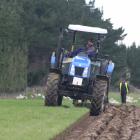 Last year's Young Farmer of the Year Nigel Woodhead, of Milton, competes in the Silver Plough...