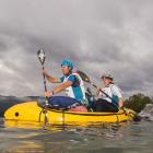 Queenstowners Emily and Chris Forne competing in this year's Godzone race. Photo: Alex Socci