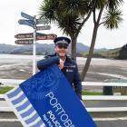 New Otago Peninsula lawman Senior Constable Aaron Smith has hit the ground running in Portobello....