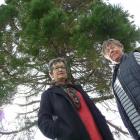 Balclutha residents Maxine Evans (left) and Lorraine Pringle are among those trying to prevent...