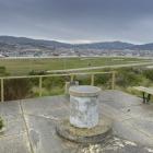 The Sir James Barnes Lookout beside Forbury Park Raceway. Photo: Gerard O'Brien