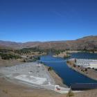 Wholesale electricity prices fell in July: pictured, the view looking towards Otematata from the...