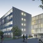 An artist's impression of what the University of Otago's new dental school in Dunedin will look...