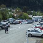 The Boundary St car park in Queenstown. Photo by Guy Williams.