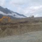 A digger was stolen from a construction site in Queenstown recently. Photo: NZ Police