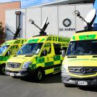 The three new St John command units deployed to Dunedin, Rotorua and Auckland. Photo: Supplied