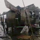 A damaged house is seen after Typhoon Mangkhut hits Philippines. Photo: DAEVE DEL FIERRO/via REUTERS