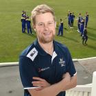 Otago Cricket Association talent, development and pathways manager Adam Miles watches the Volts...