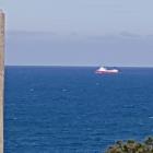A South Otago resident took this photo of an alleged commercial fishing breach at Akatore Reef...