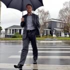 Bathgate School principal Whetu Cormick is worried about the speed of traffic outside his school....