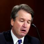 Supreme court nominee Brett Kavanaugh testifies before the Senate Judiciary Committee. Photo:...