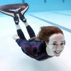 Kathryn Nevatt, of Queenstown, free diving at an earlier event. Photos: Aliscia Young/GALAXIID ...