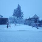 Snow blankets Queenstown this morning. Photo: Paul Taylor