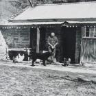 Rabbiter Stan Hanning and his family lived in Lord Lochie's cottage in Conroys Gully. Photo: Norm...