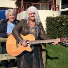Country Music Dunedin Awards president Sharyn Anderton (left), of North Taieri, and secretary...