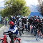 A record number of riders rolled in to Wanaka for the seventh annual Upper Clutha Scooter Hooter ...