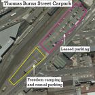 The Dunedin City Council will trail an inner-city freedom camping site in part of the Thomas...