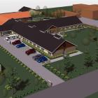 Concept drawings for the $5 million Maniototo health facility development in Ranfurly, which will...