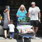 Dunedin home gardeners Ross and Sheryl McCammon stock up on plants and compost at Nichols...