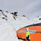 A participant pulls off a backflip at last year's Svend It Day fundraiser at the Remarkables in...