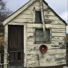 The  McBride Farm garage shed, which had an Historic Place category 2 listing was one of two...